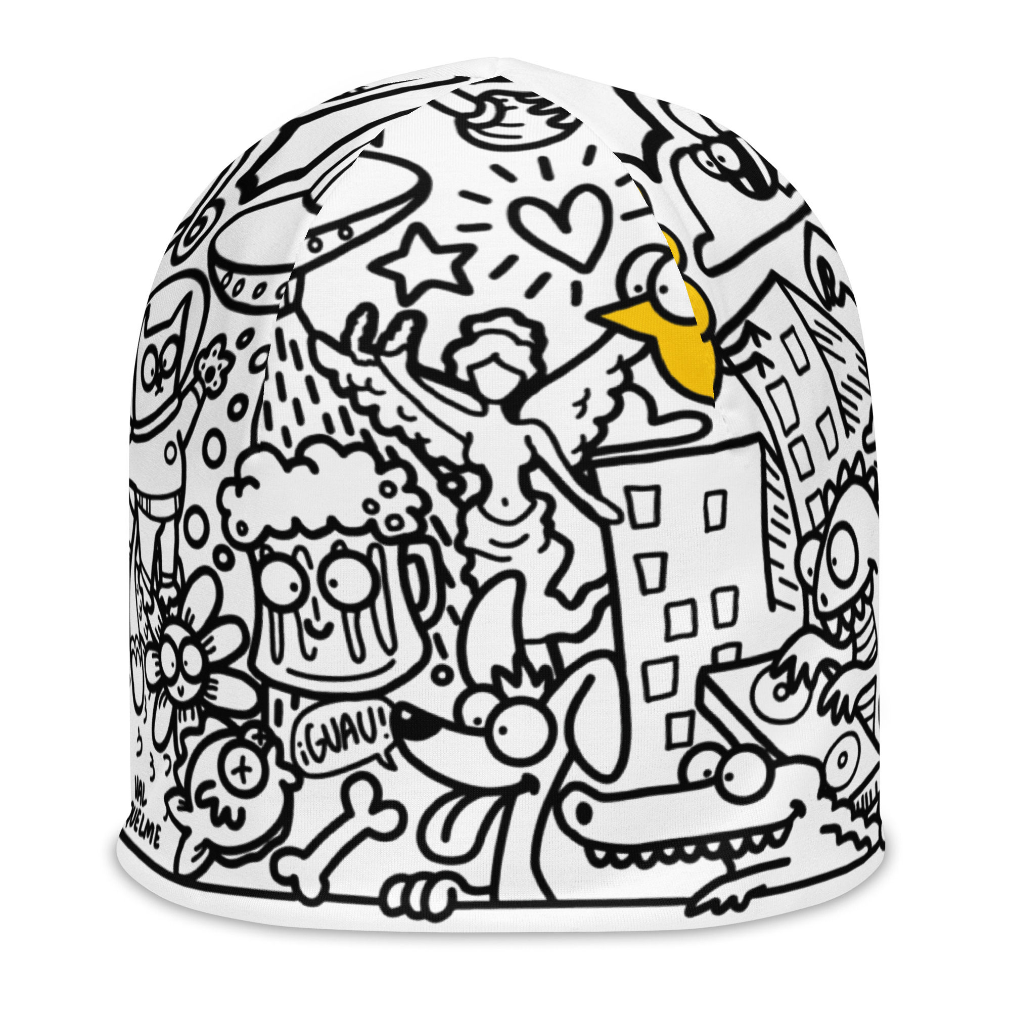 Gorro doodle all over