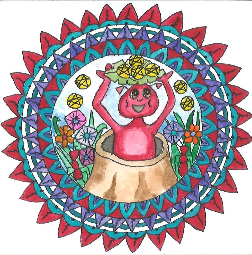 Tarot - Eight of Pentacles 1