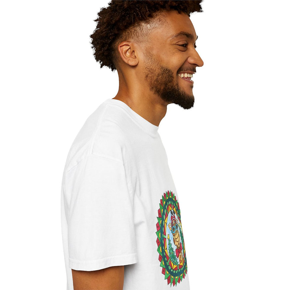 Thumbnail: Christmas Giraffe T-shirt