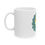 Thumbnail: Ceramic Mug, Sunflowers in Teal