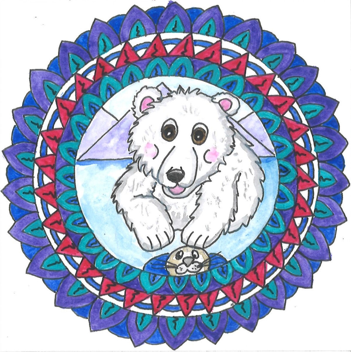 Polar Bear and Seal 2