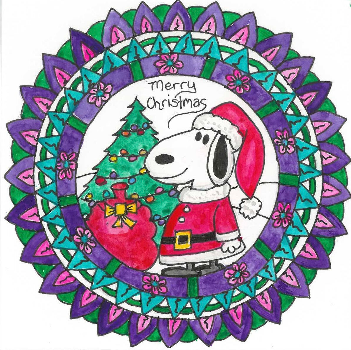 Santa Snoopy
