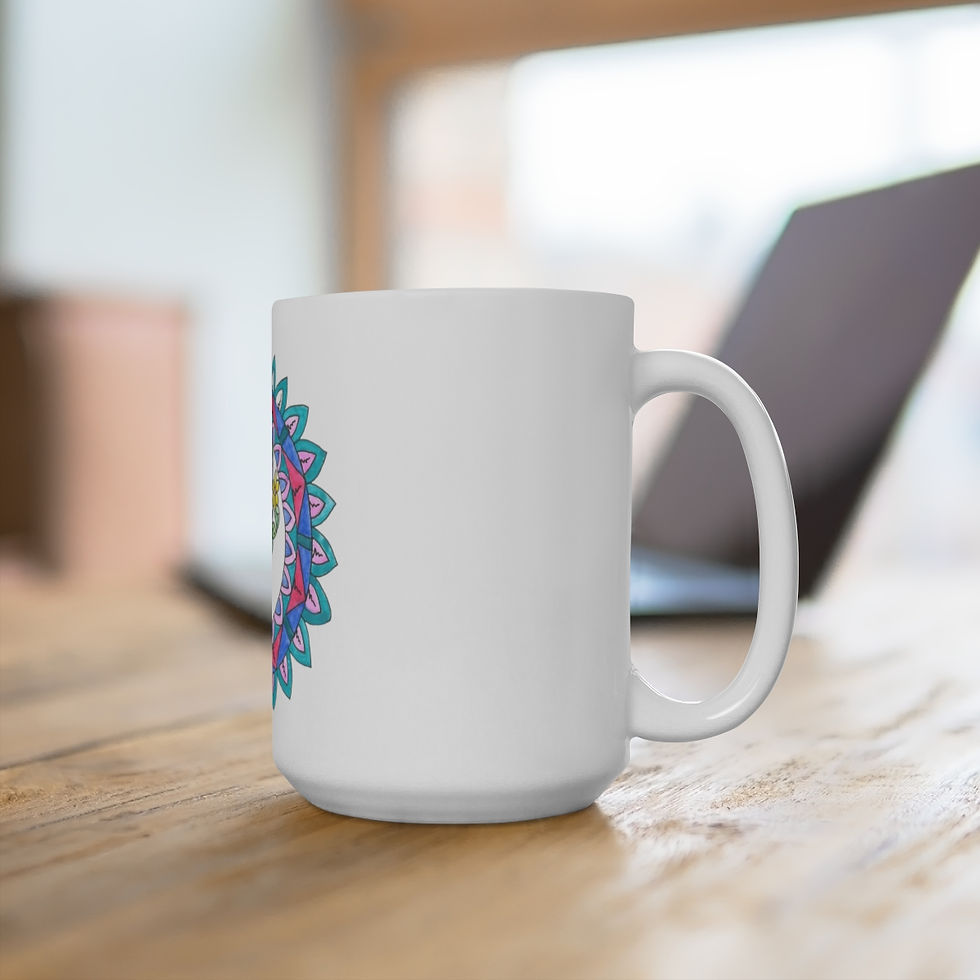 Thumbnail: Mug 15oz Vase of Flowers