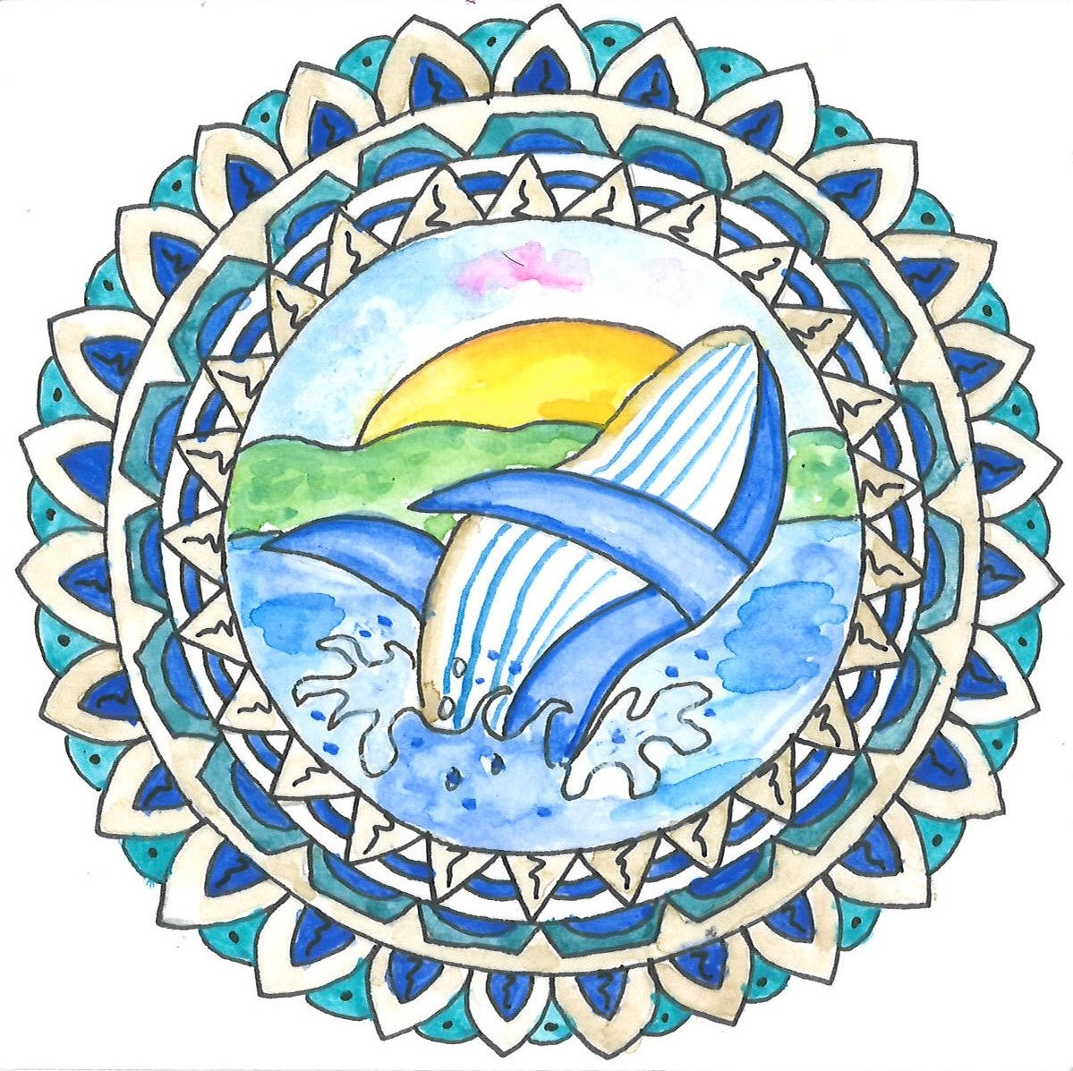 Whale Breaching