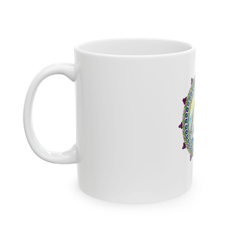 Thumbnail: Ceramic Mug, Ship Ahoy