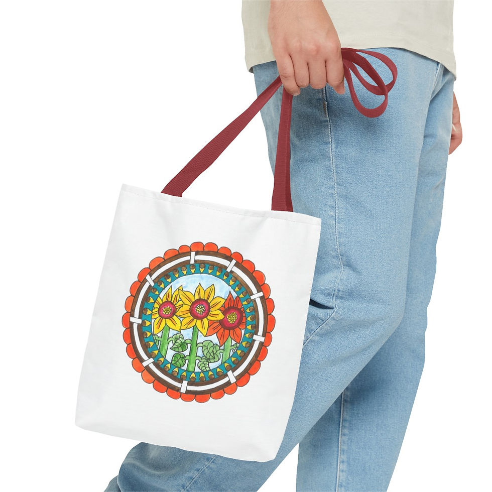 Thumbnail: Tote Bag Sunflowers