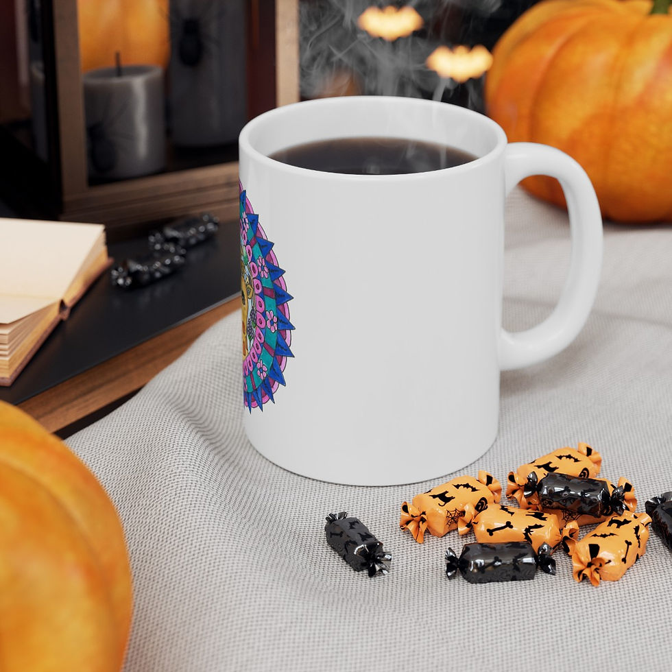 Thumbnail: Ceramic Mug, Giraffes