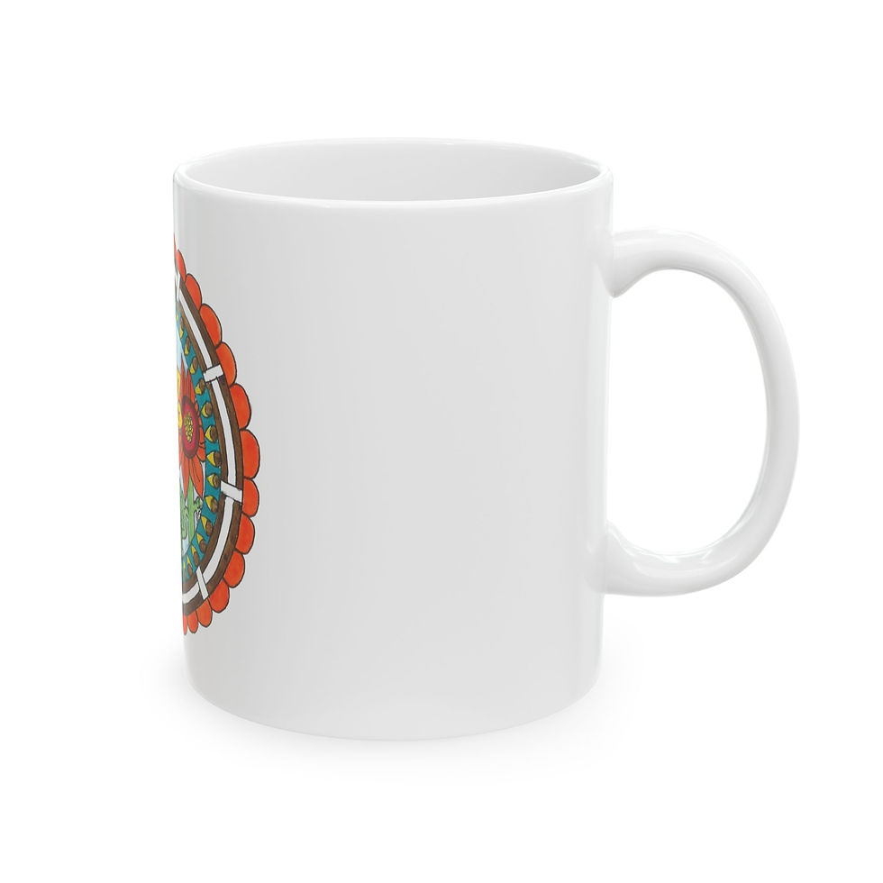 Thumbnail: Ceramic Mug, Sunflowers