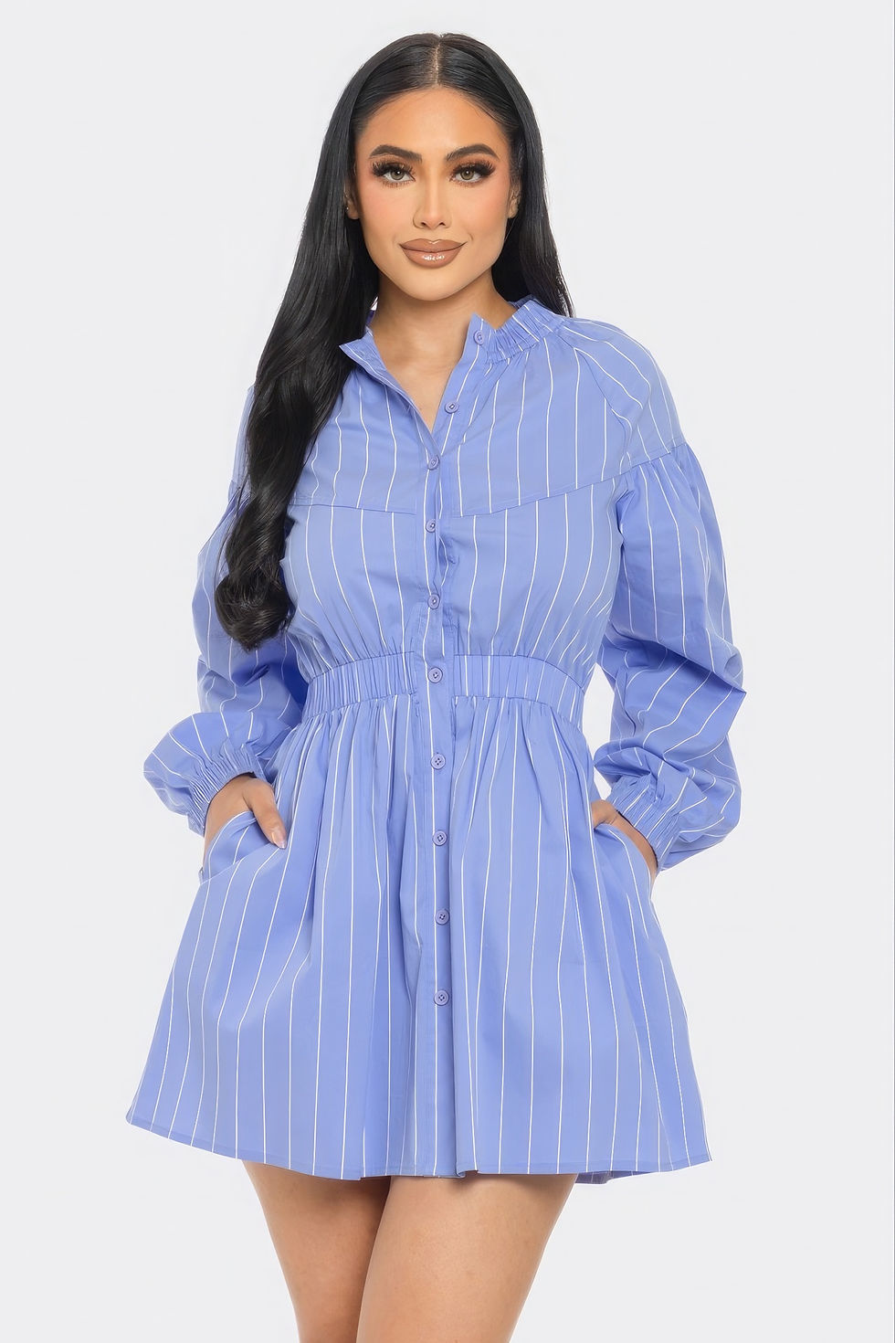 Thumbnail: Striped Mini Dress