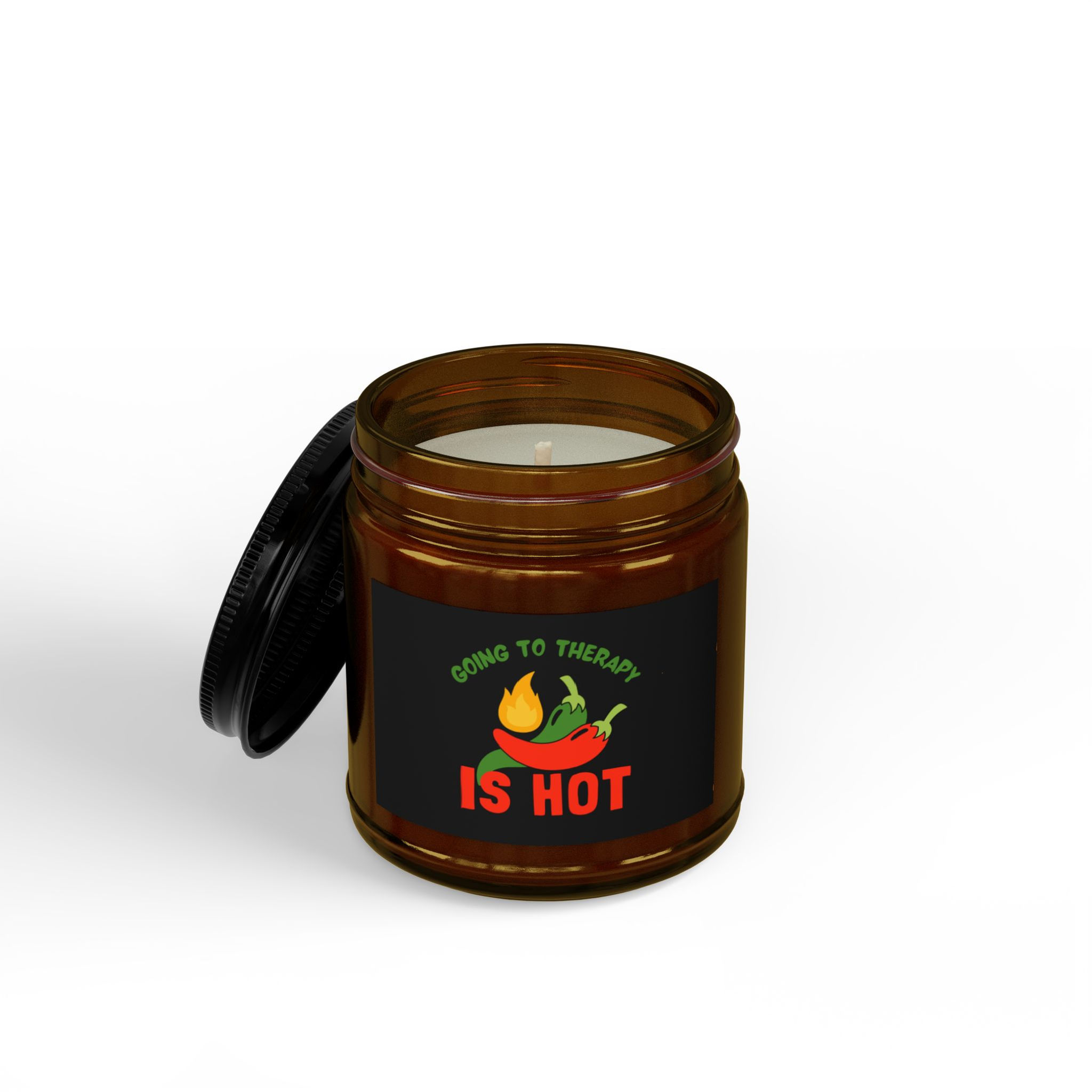 Going to Therapy Is Hot Aromatherapy Jar Candle
