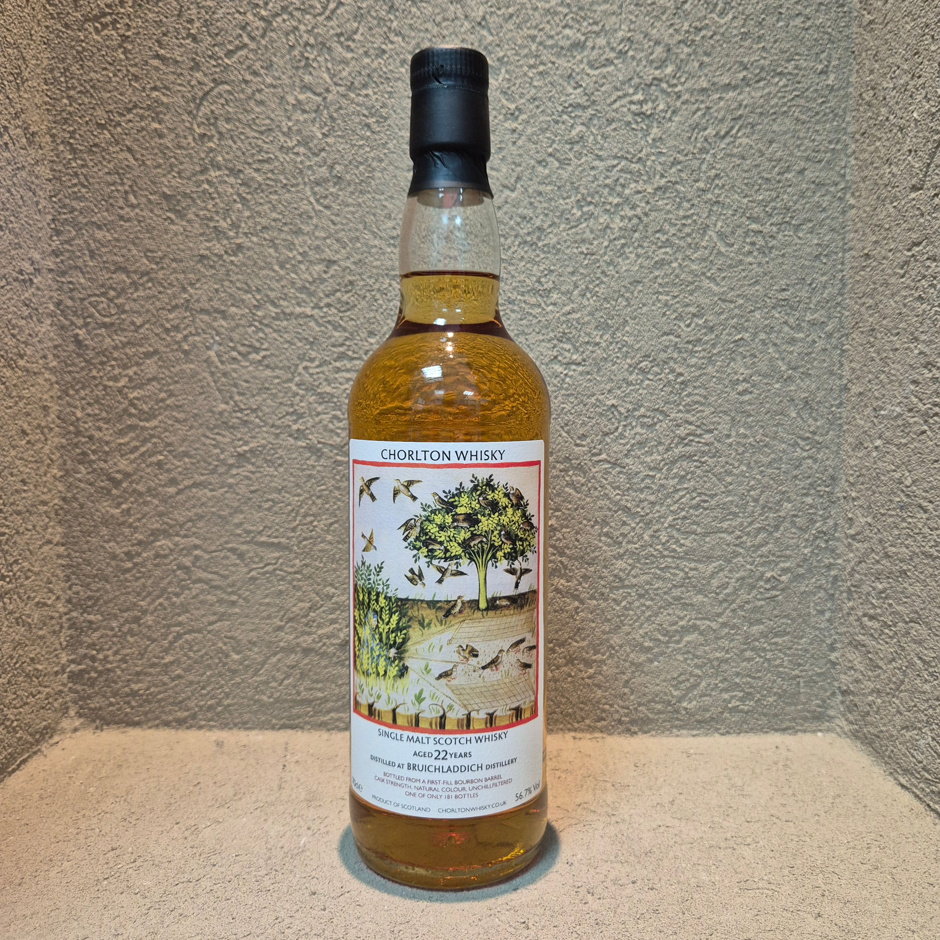 Bruichladdich 22y- 56.7%