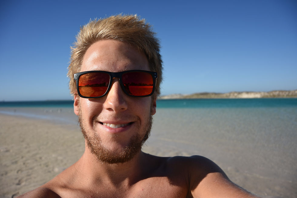 Coral Bay Selfie