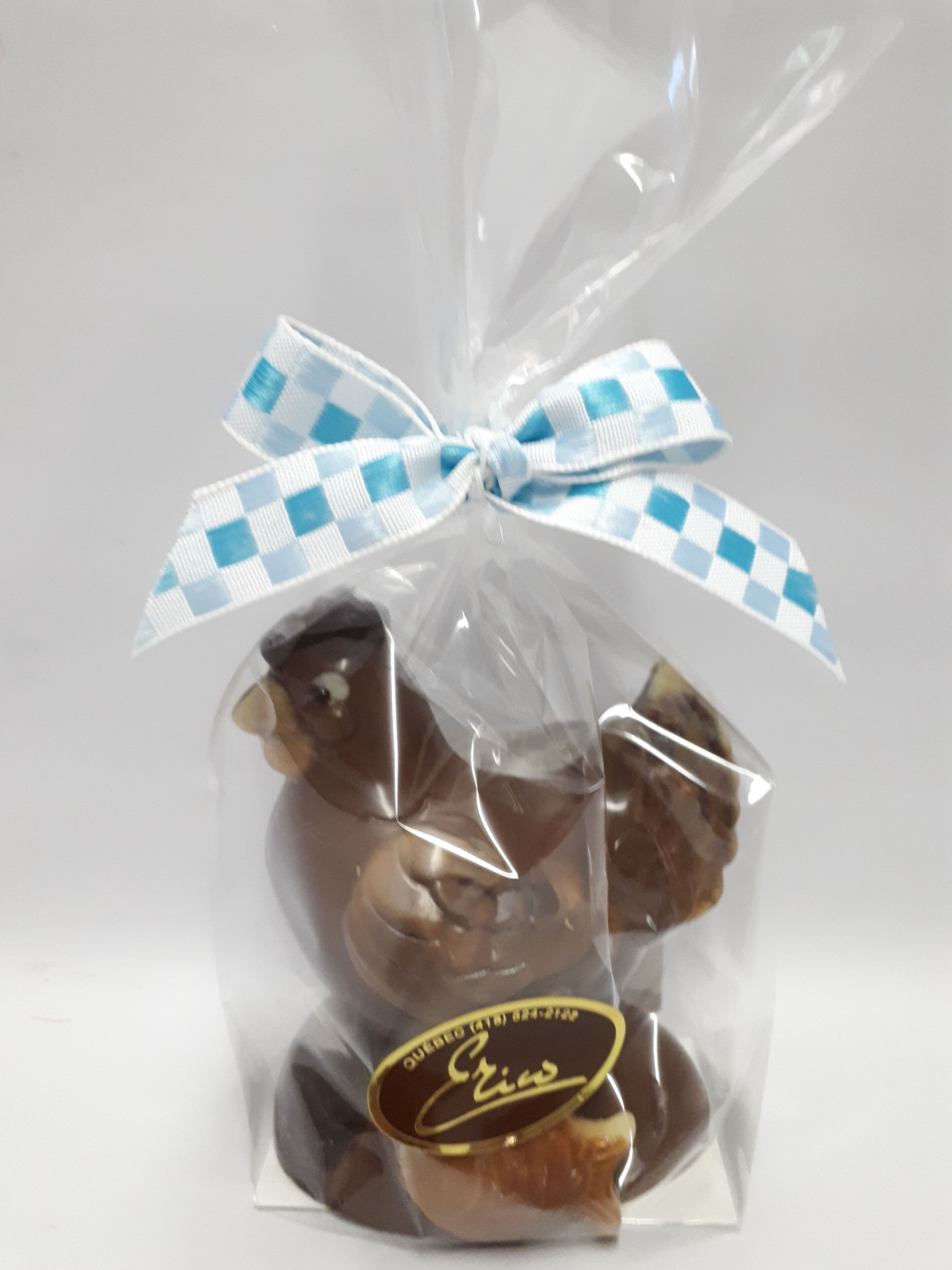 Chicken on three eggs