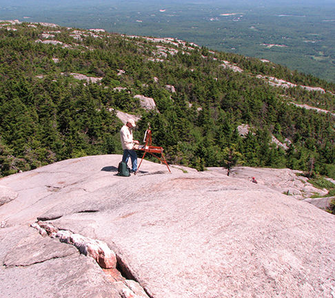 Atop Mt. Monadnock