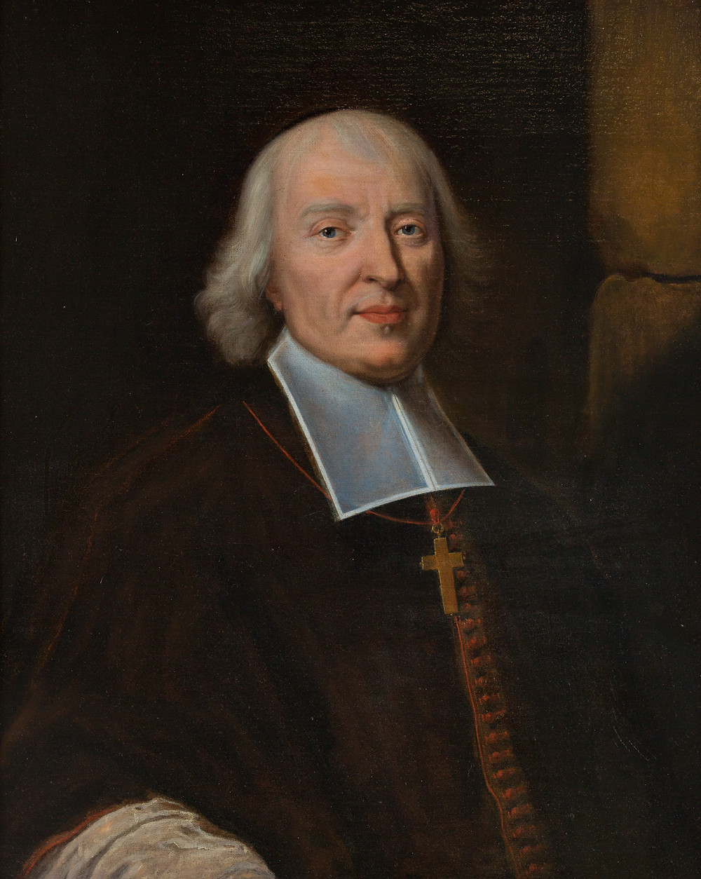 Anonyme d'après Hyacinthe Rigaud, Portrait de Jacques Bénigne Bossuet, évêque de Meaux, après 1698, collection particulière