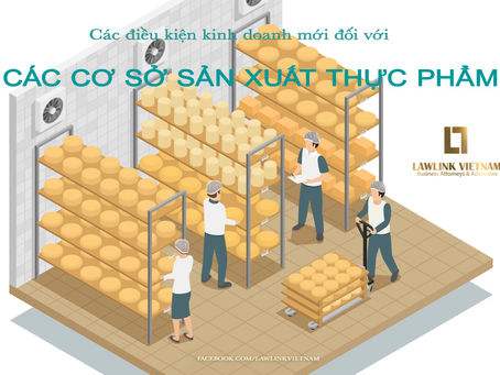 ĐIỀU KIỆN KINH DOANH MỚI ĐỐI VỚI CÁC CƠ SỞ KINH DOANH THỰC PHẨM THEO NGHỊ ĐỊNH 17/2020/NĐ-CP