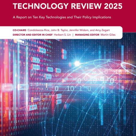 Stanford's Emerging Technology Report 2025