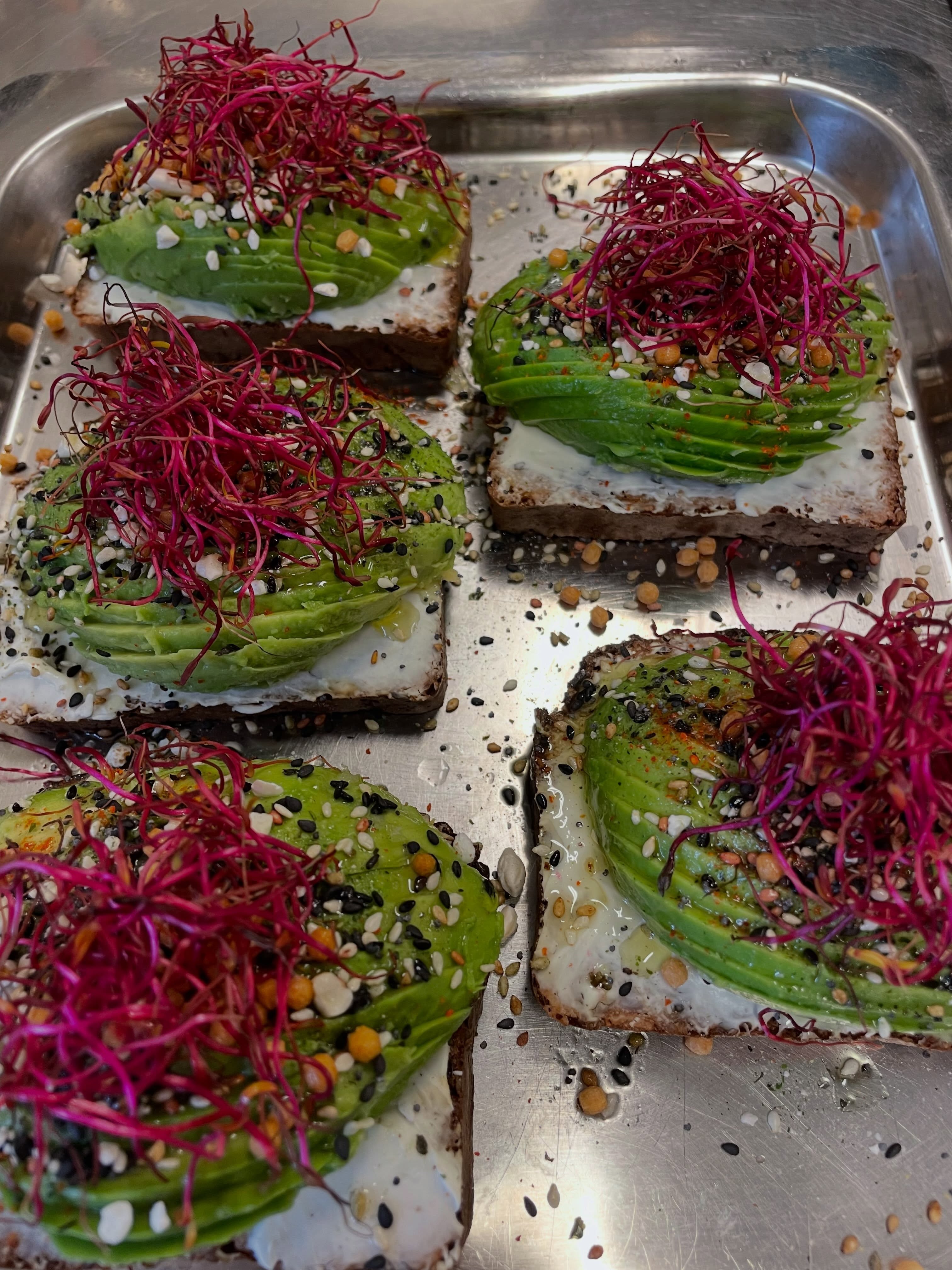 Avvo macka med furikake, gott det!