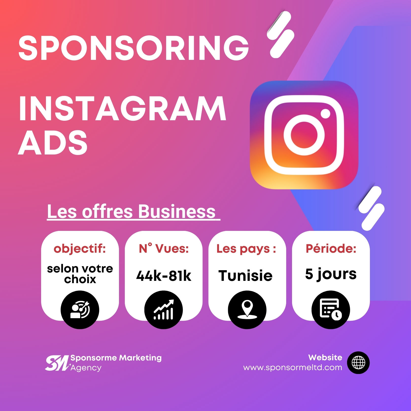 SPONSORING INSTAGRAM