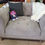 Thumbnail: Tufted Gray Velvet Chair.  Aria Designs