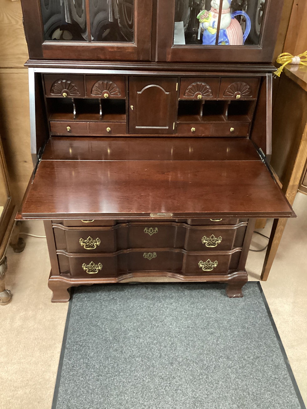 Thumbnail: Secretary Cherry  2 doors /3 drawers 