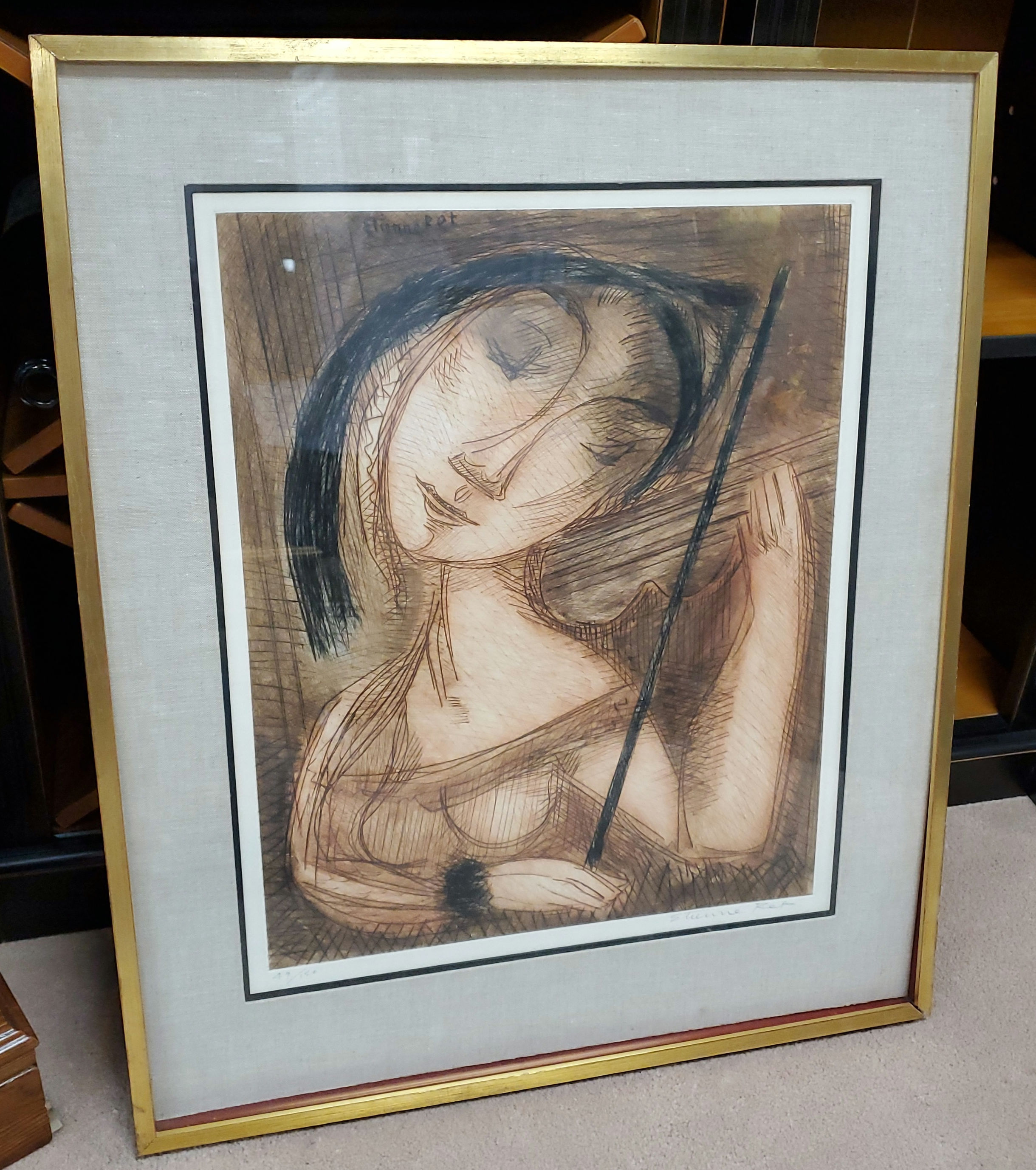 Framed Artwork signed 