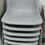Thumbnail: Stacking chairs gray  8 available 