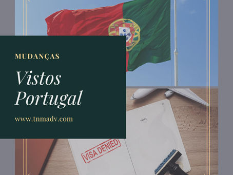 Mudanças visto em Portugal.