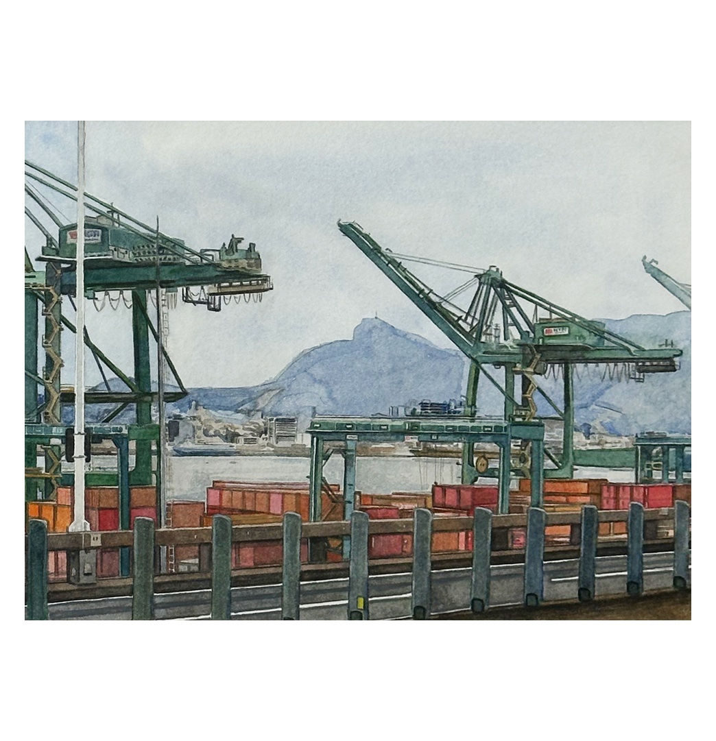 Corcovado visto da ponte Rio-Niterói, 2023 - Danilo Ribeiro