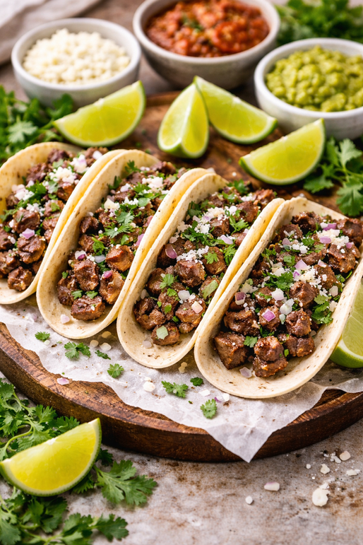 Steak Mexican Street Tacos