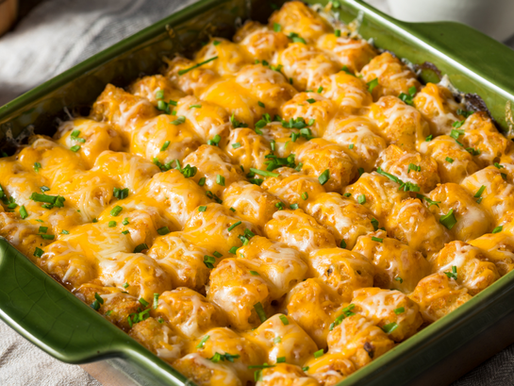 Chicken Bacon Ranch Tater Tot Hotdish