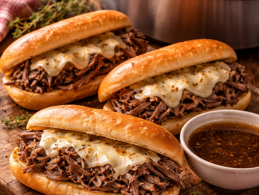 Easy Crockpot French Dips