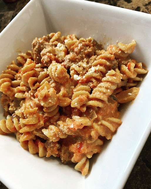 Creamy Tomato Rotini Pasta