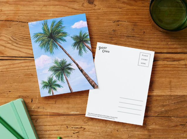 Thumbnail: Palm Dreams (Postcard)