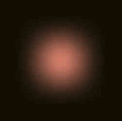 A salmon colored square surrounded by black.