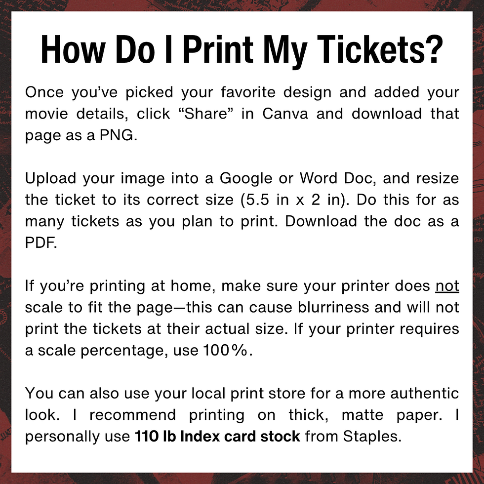 Thumbnail: Twenty One Pilots Ticket Template - More Than We Ever Imagined - Digital