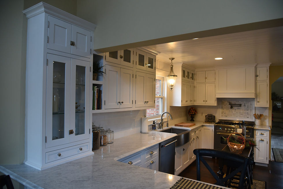 Custom kitchen built by Centier Specialties in Dundee, Ohio.