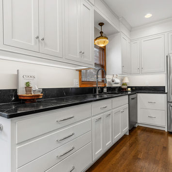Modern Two-Tone Kitchen custom cabinets built for a new kitchen by Centier Specialties in Ohio 6