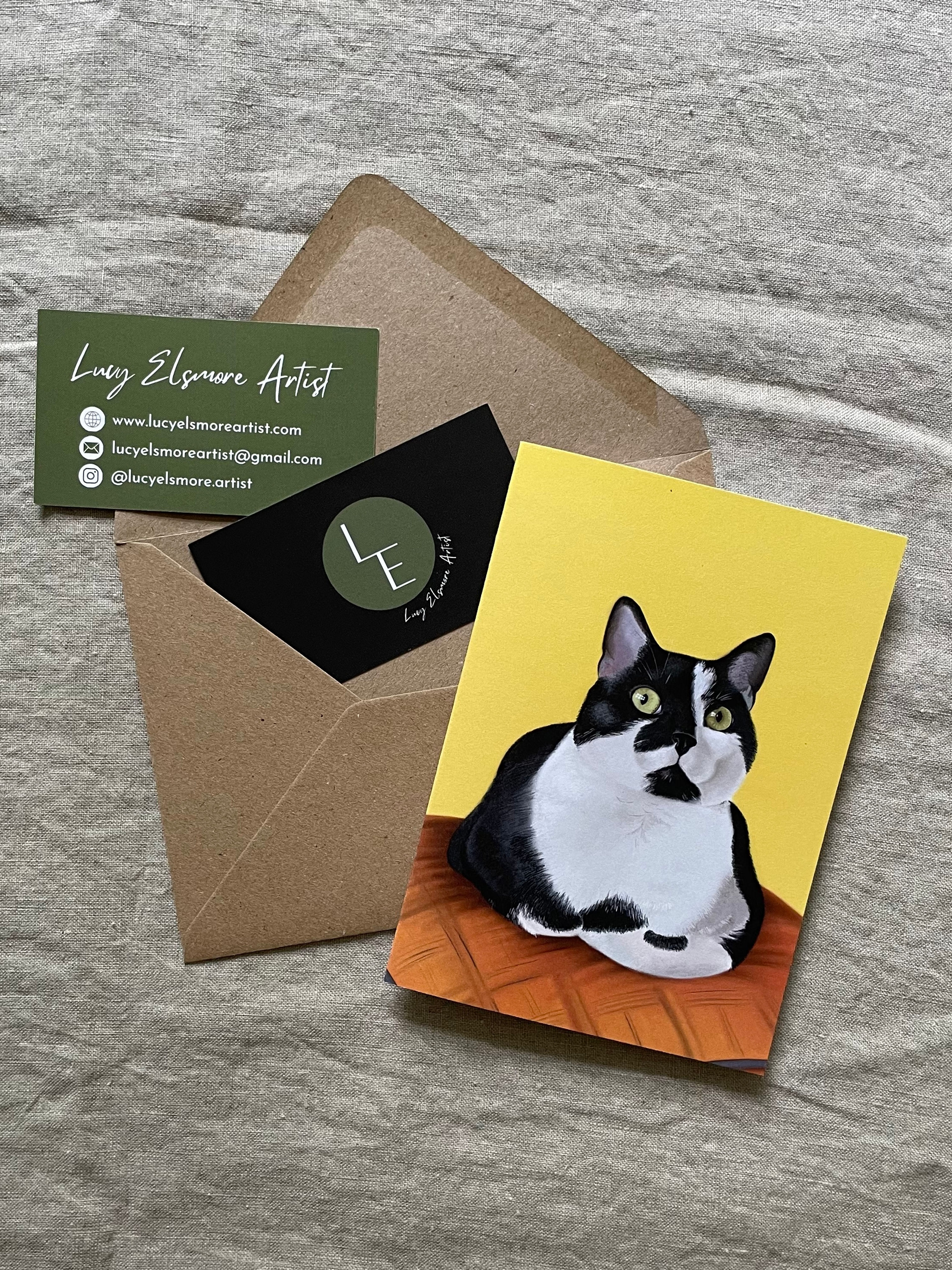 “Comfy Loaf” Greetings Card