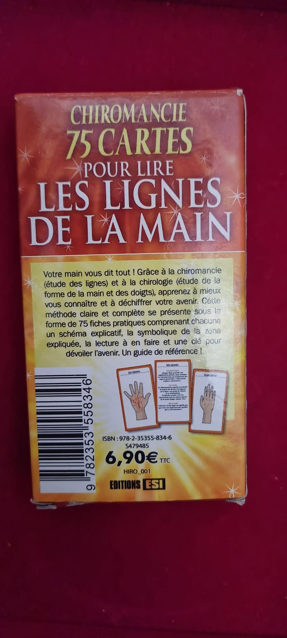 Miniature : Jeu 75 cartes Chiromancie