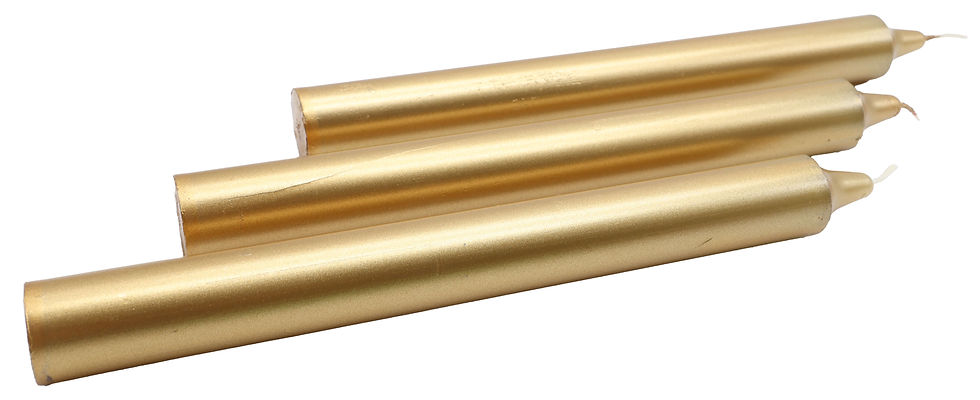 Miniature : Bougies de rituel 22cm