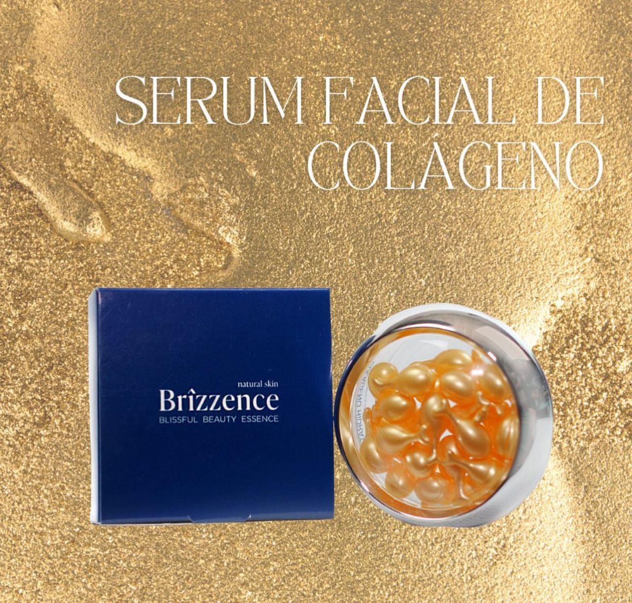 perlas de colágeno para el rostro