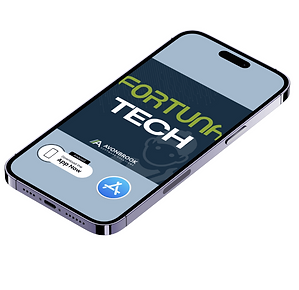 Fortuna Tech App on mobile phone screen