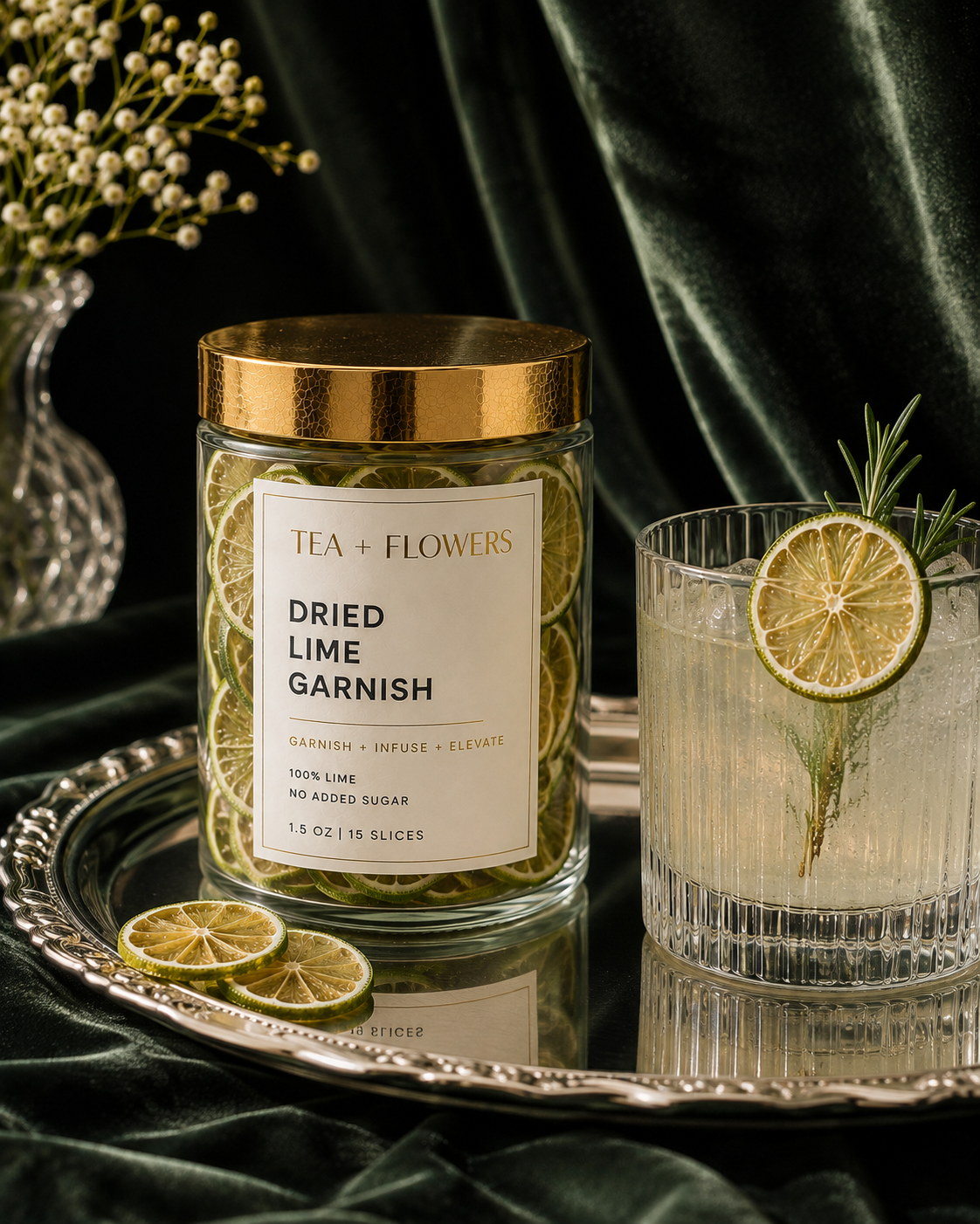 Dried Lime Garnish