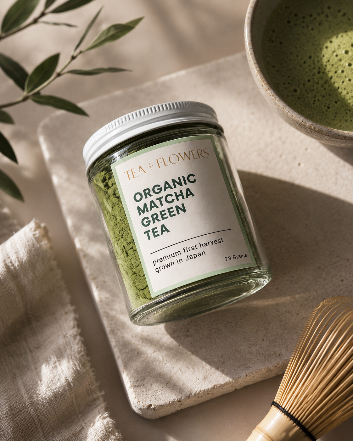 Organic Matcha Green Tea — Premium First Harvest