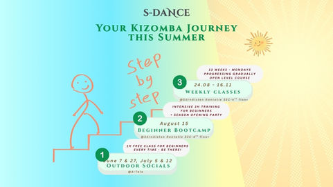 Kizomba for Beginners in Helsinki: Start Your Journey This Summer