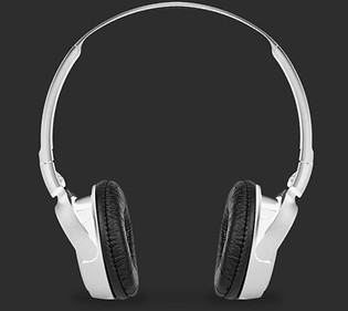 Silver Headphones