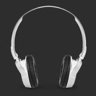 Silver Headphones