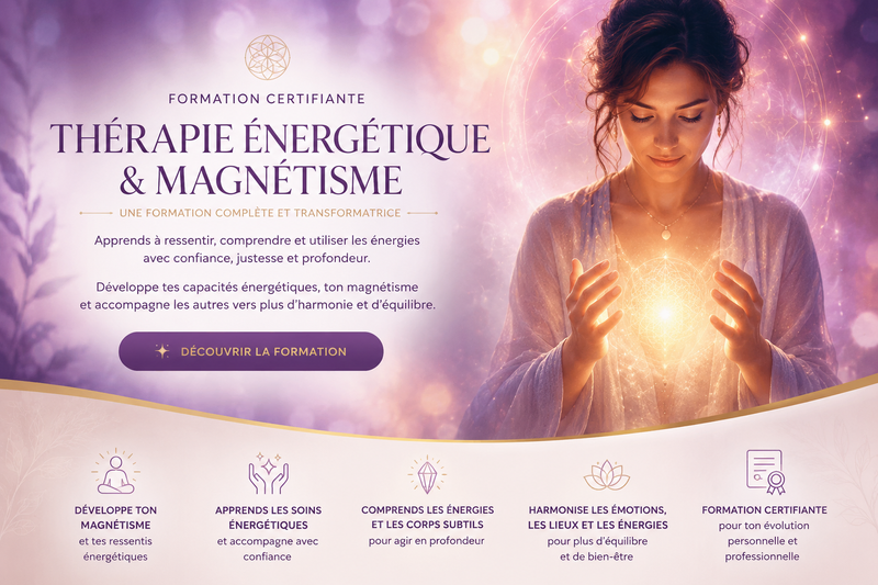 Formation magnétisme et soin énergétique