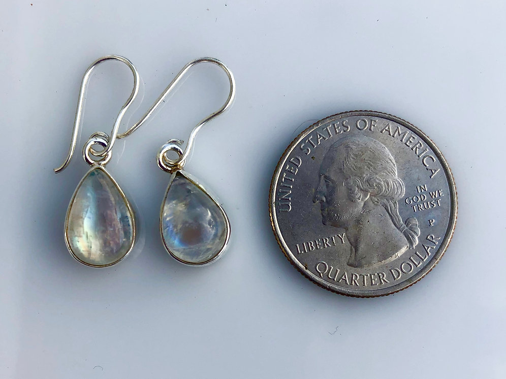 Rainbow Moonstone Earrings Set In Sterling Silver Stonesinharmony Rainbow Moonstone Earrings Set In Sterling Silver Stonesinharmony